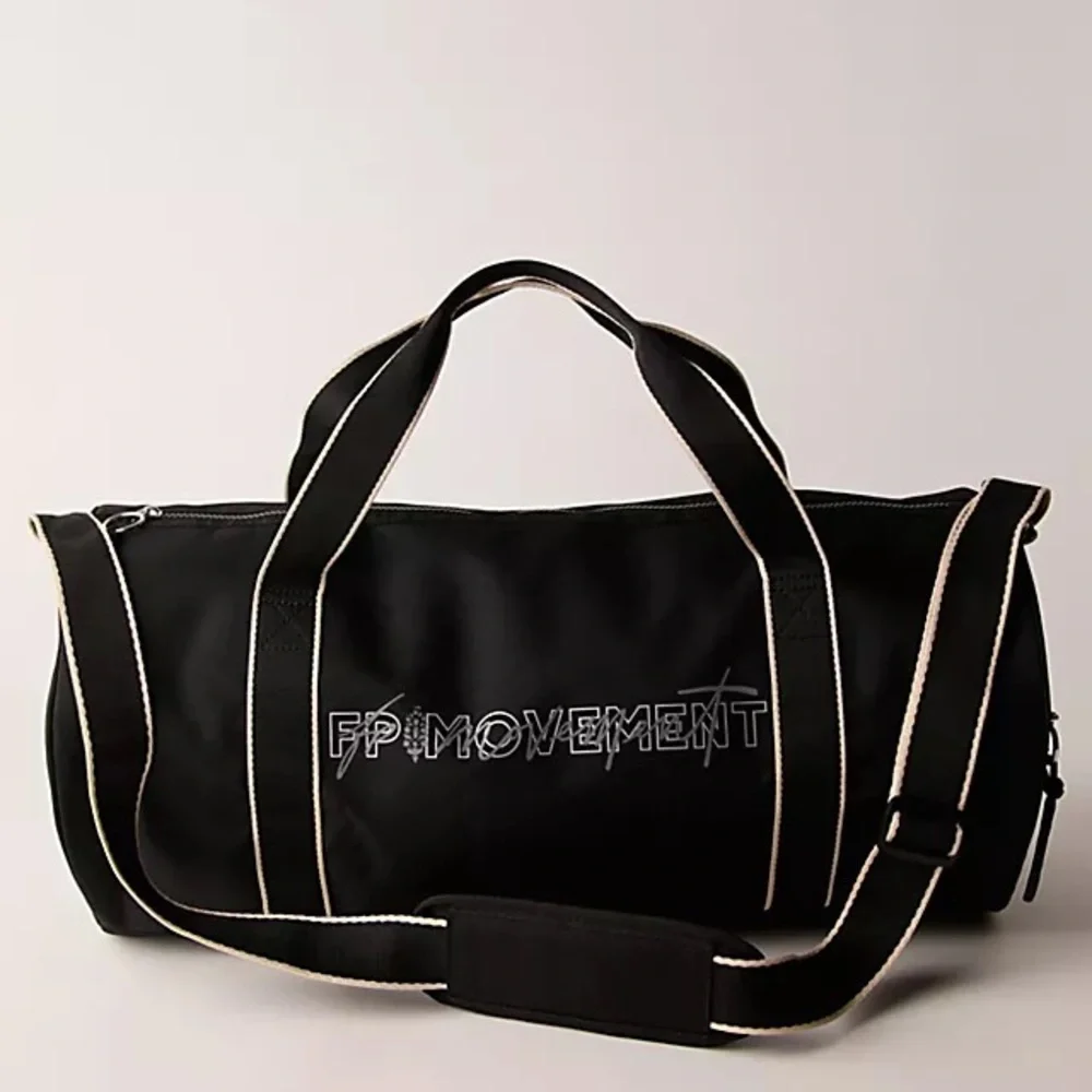 Free People Movement Black Duffel Bag